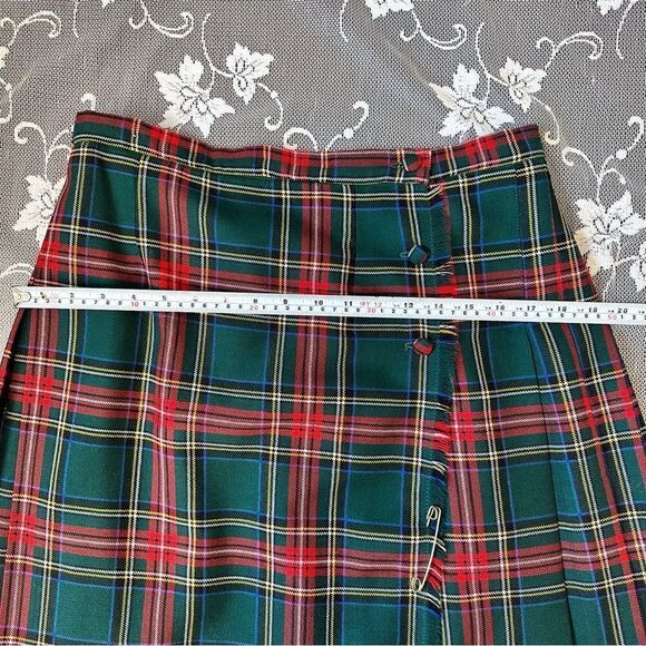 Vintage Bonda Nova Scotia Tartan Wool Pleated Kilt - Picture 12 of 13